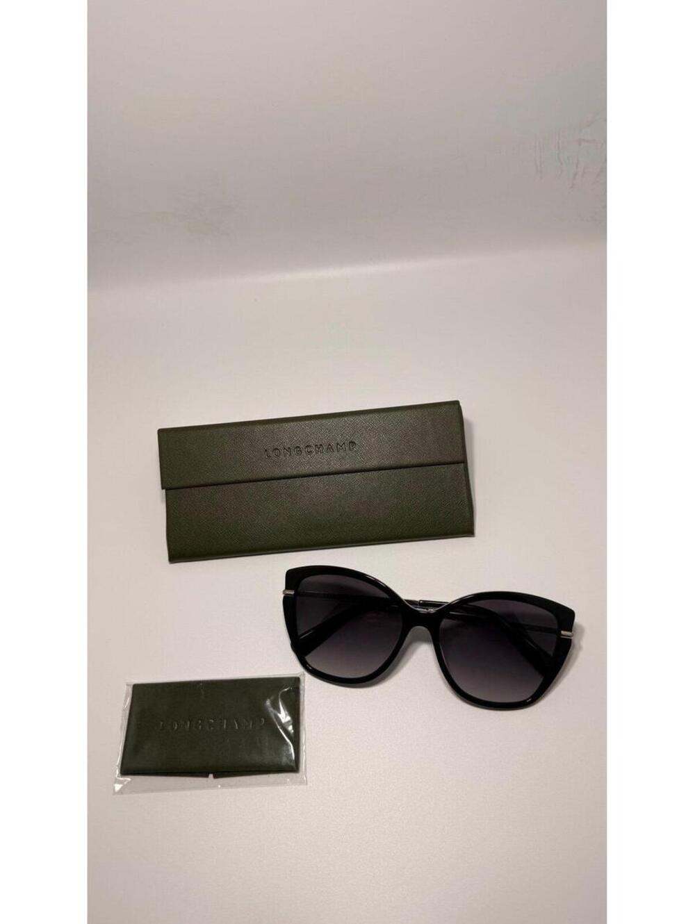 NEW LONGCHAMP LO 627S BLACK GRADIENT SUNGLASSES